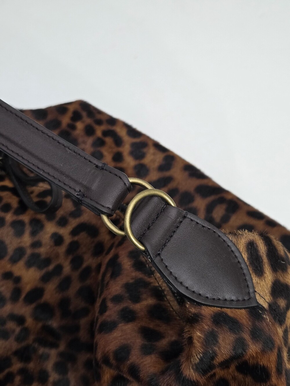 PARKER THATCH MAURICE HOBO BAG - LEOPARD HAIR - Picture 4 of 12